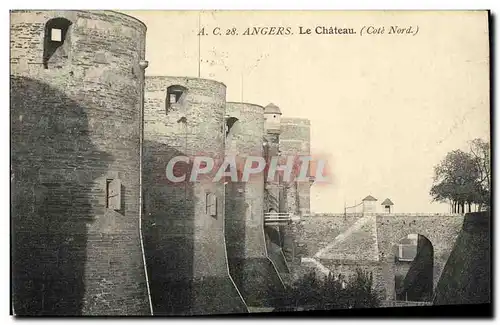 Cartes postales Angers Le Chateau