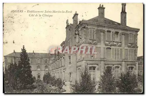 Cartes postales Angers Etablissement Saint Martin la Foret Cote de la Clinique