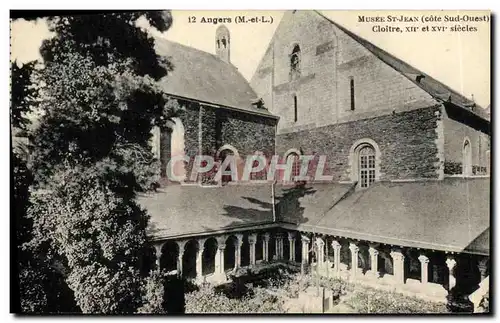 Cartes postales Angers Musee St Jean Cloitre