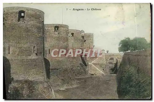 Cartes postales Angers Le Chateau