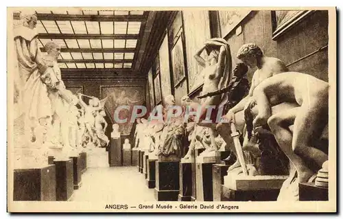 Cartes postales Angers Grand Musee Galerie David d Angers