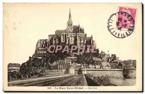 Cartes postales Le Mont Saint Michel Cote Sud