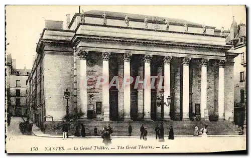 Cartes postales Nantes Le Grand Theatre