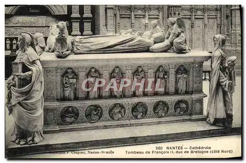 Ansichtskarte AK Nantes Cathedrale Tombeau de Francois ll duc de Bretagne