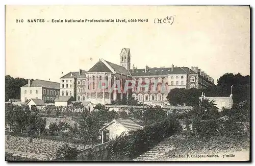 Cartes postales Nantes Ecole Nationale Professionelle Livet Cote Nord