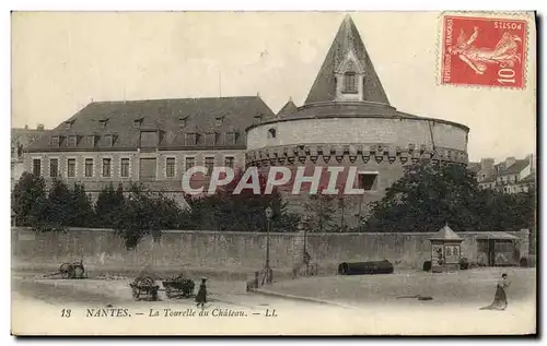 Ansichtskarte AK Nantes La Tourelle du Chateau