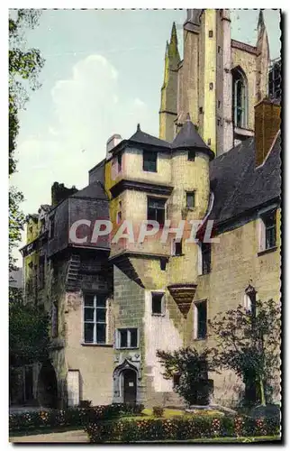 Cartes postales Nantes Le derriere de la Cathedrale