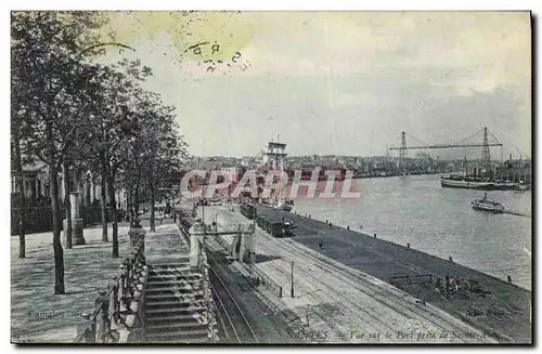 Cartes postales Nantes Vue sur le Port prise de Sainte Anne