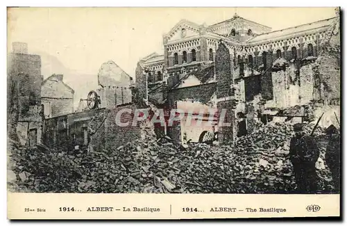 Ansichtskarte AK Militaria Albert La Basilique