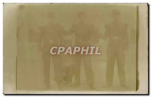 CARTE PHOTO Militaria Soldats