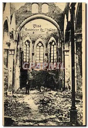 Ansichtskarte AK Militaria Vise interrieure de l eglise