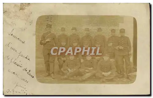 CARTE PHOTO Militaria Soldats