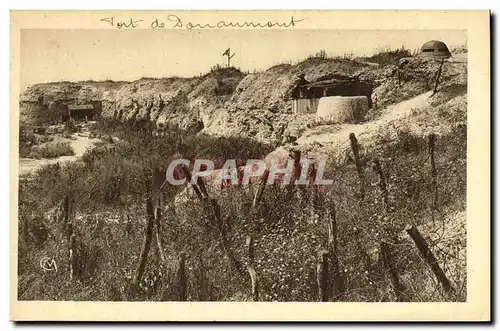 Cartes postales Militaria Fort de Douaumont