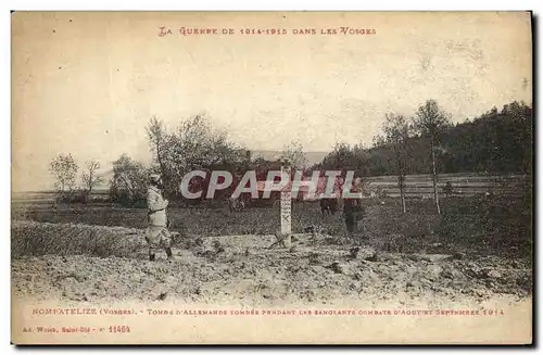 Cartes postales Militaria Nompatelize Tomde D Allemands