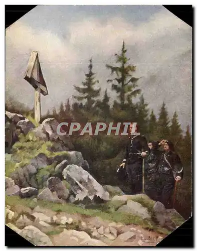 Cartes postales Militaria Soldats