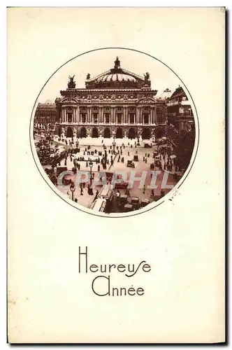 Cartes postales Heureuse Annee Paris Opera