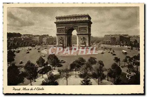 Cartes postales Paris Place de L Etoile