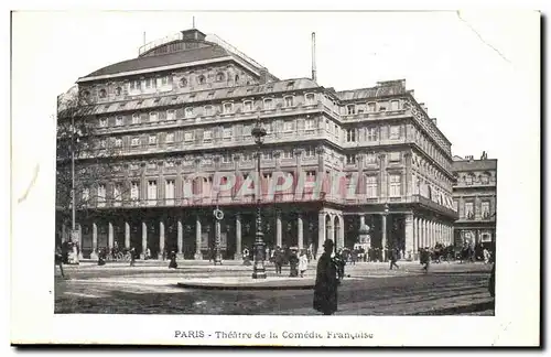 Cartes postales Paris Theatre de la Comedie Francaise