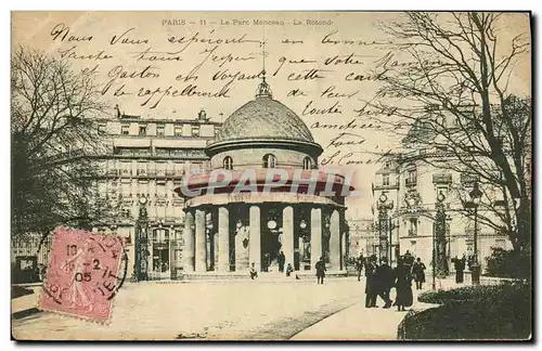 Cartes postales Paris Le Parc Monceau La Rotonde