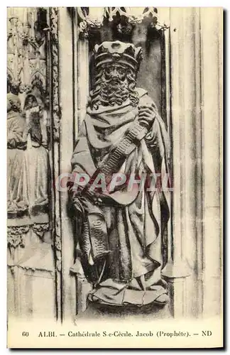 Cartes postales Albi Cathedrale ste cecile Jacob Prophete