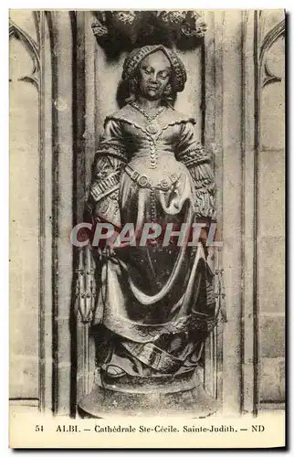 Cartes postales Albi Cathedrale ste cecile Sainte Judith