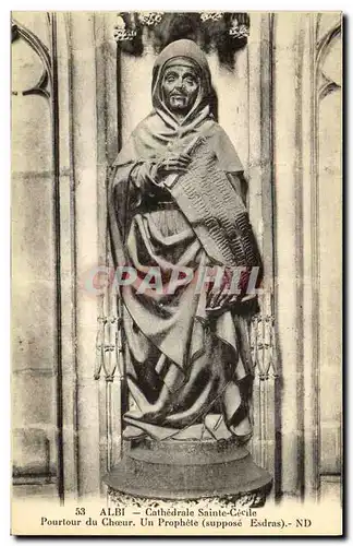 Cartes postales Albi Cathedrale ste cecile Un Prophete Esdras
