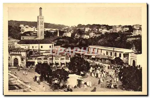 Cartes postales Tanger La Grand Sokko la Mendoubia et le Marshan