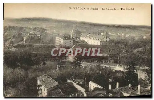 Cartes postales Verdun en Runes La Citadelle Militaria