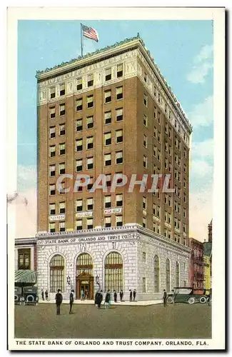 Cartes postales the state bank of orlando and Trust Company Orlando