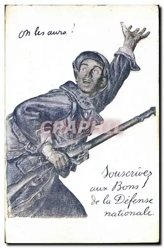 Cartes postales Militaria On les aura