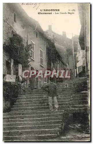 Cartes postales Militaria Clermont Les Grands Degres