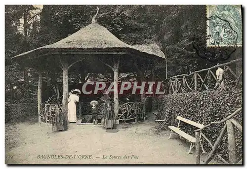 Cartes postales Bagnoles De L Orne La Source des Fees