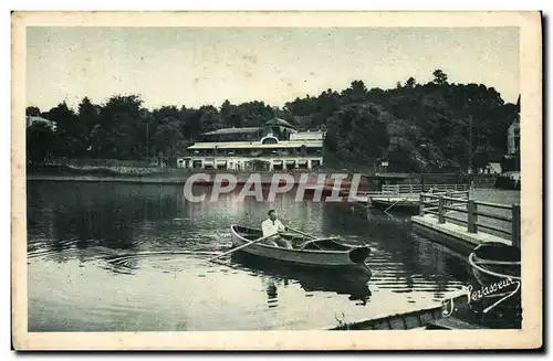 Cartes postales Bagnoles De L Orne Lac et le Casino Municipal