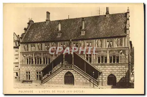 Cartes postales Mulhouse L Hotel De Ville