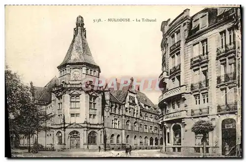 Cartes postales Mulhouse Le Tribunal