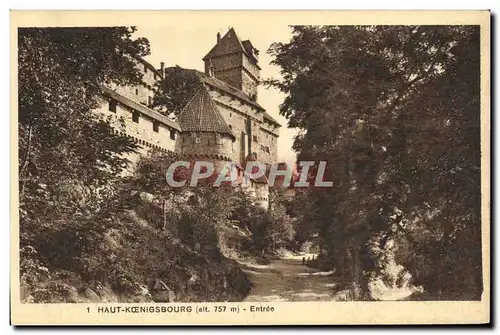 Cartes postales Koenigsbourg Entree