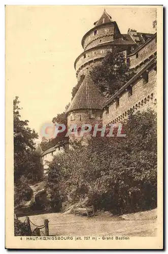 Cartes postales Koenigsbourg Grand Bastion