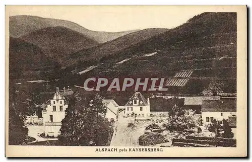 Cartes postales Alspach pres Kaysersberg