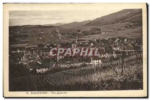 Cartes postales Riquewihr Vue Generale