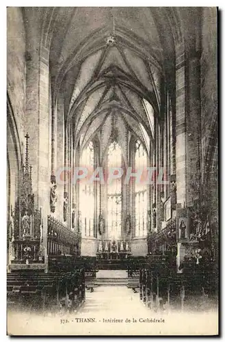 Cartes postales Thann Interieur de la Cathedrale