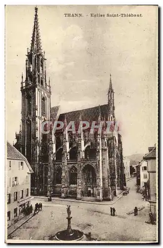 Ansichtskarte AK Thann Eglise Saint Thiebaut