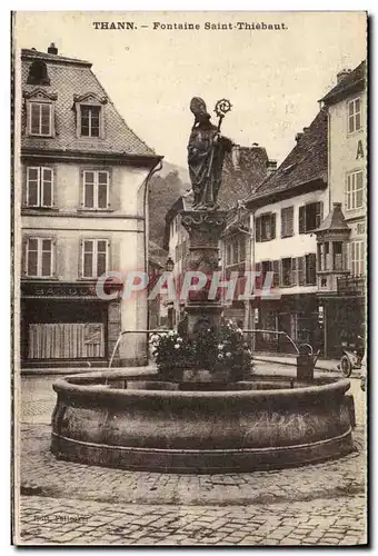 Cartes postales Thann Fontaine Saint Thebaut