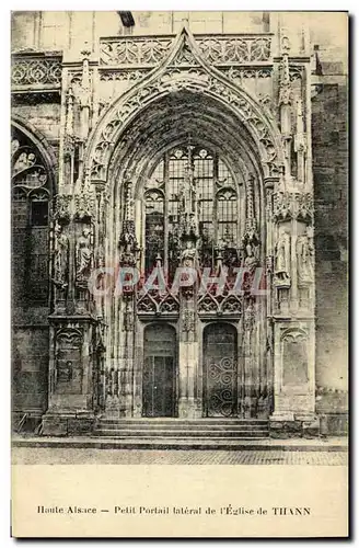 Cartes postales Thann Pelit Portail Lateral de L Eglise