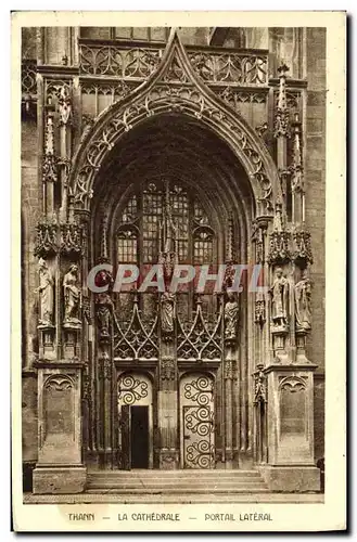 Cartes postales Thann La Cathedrale Porteral