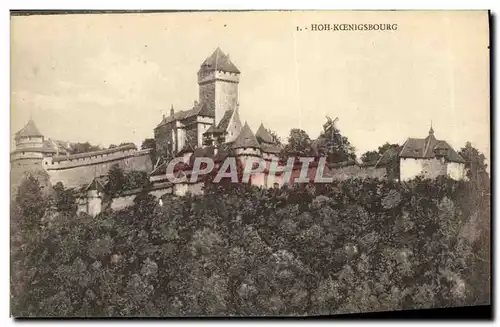 Cartes postales Haut Koenigsbourg