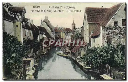 Cartes postales Colmar Vue prise du rempart St Pierre