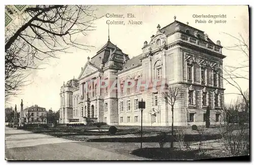 Ansichtskarte AK Colmar Els Palais de justice