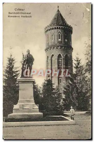 Cartes postales Colmar Monument Bartholdi