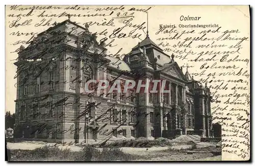 Cartes postales Colmar Kaiserl Oberlandesgericht