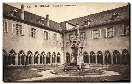 Ansichtskarte AK Colmar Musee des Unterlinden